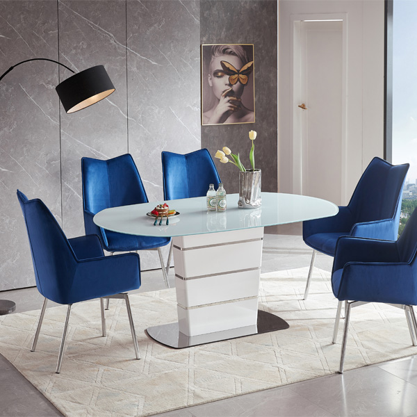 Factory directly sale for home furniture Dinner table and chairs furniture